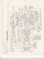 Yamaha CR-820 - Schematic 
